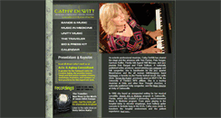 Desktop Screenshot of cathydewitt.com